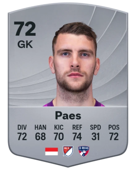 Maarten Paes EA Sports FC 26