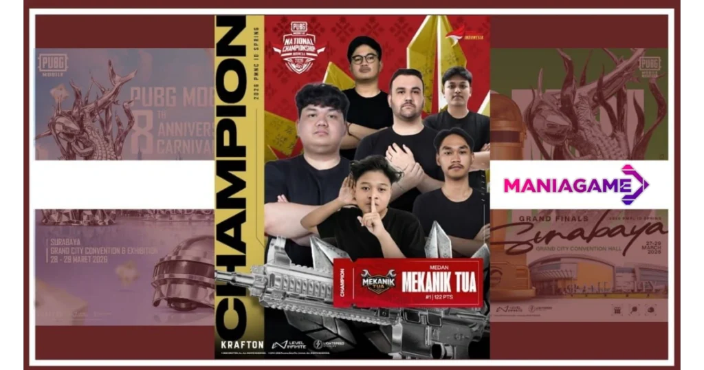 Mekanik Tua Juara PMNC ID Spring 2026