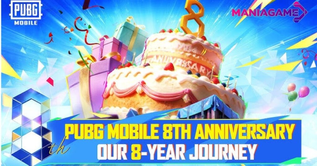 Kolaborasi PUBG MOBILE Rayakan Anniversary ke-8