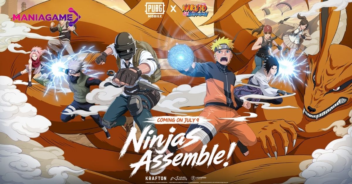 PUBG MOBILE x Naruto: Shippuden Resmi Hadir 9 Juli 2026