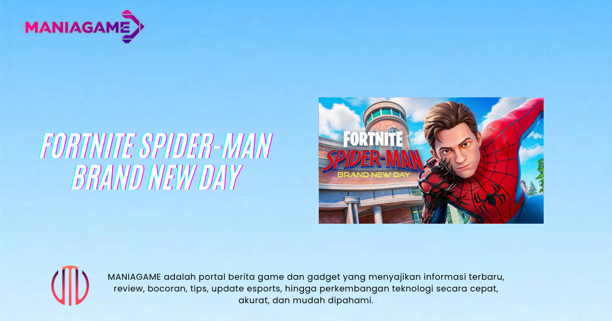 Fortnite Spider-Man Hadir dengan Skin Brand New Day