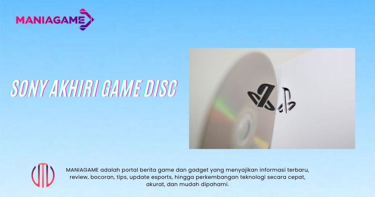 Keputusan Sony Akhiri Game Disc Mulai 2028