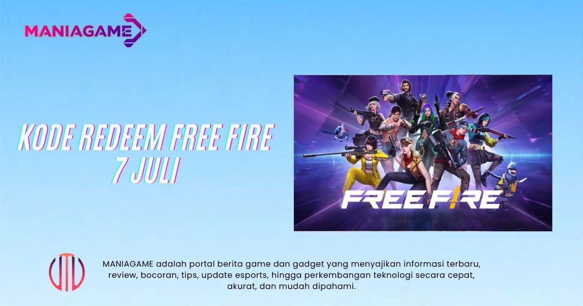 Kode Redeem 7 Juli 2026 Free Fire Terbaru, Klaim Diamond Gratis
