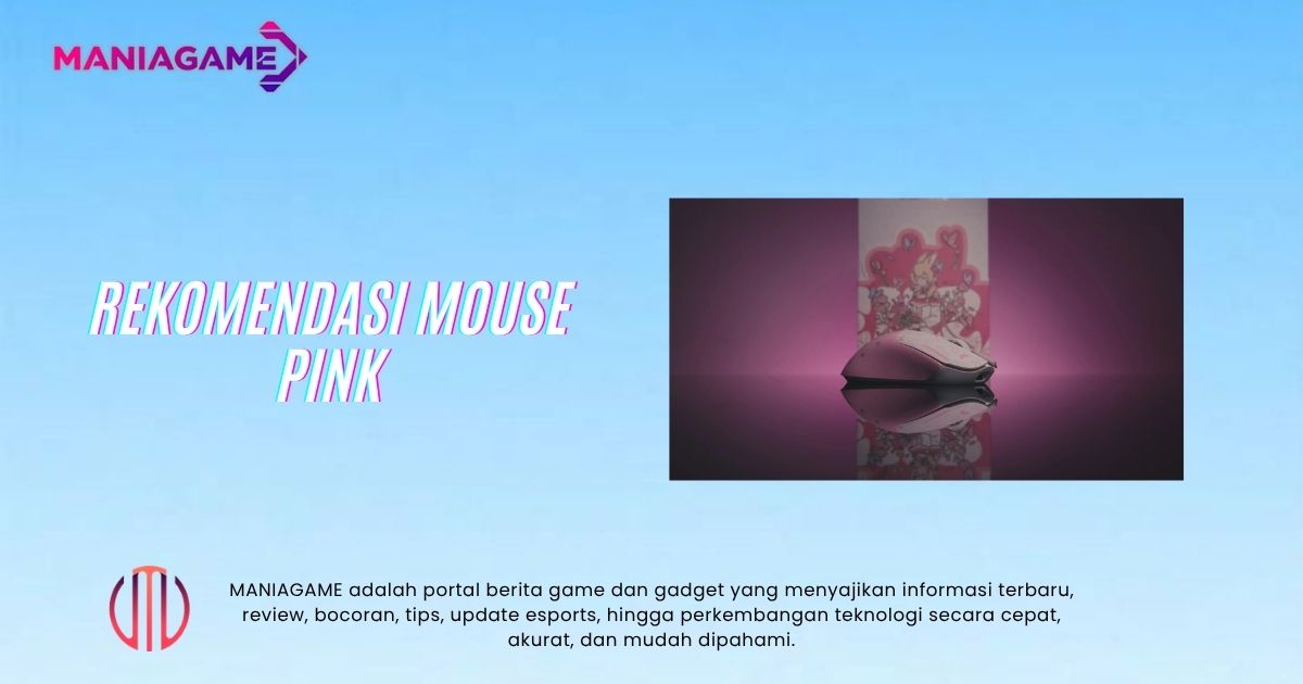 Rekomendasi Mouse Gaming Pink Terbaik 2026 untuk Cewek
