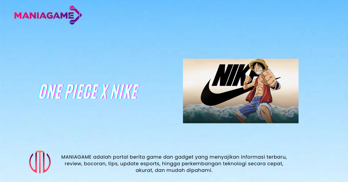 One Piece x Nike: Devil Fruit Jadi Sneaker Air Max