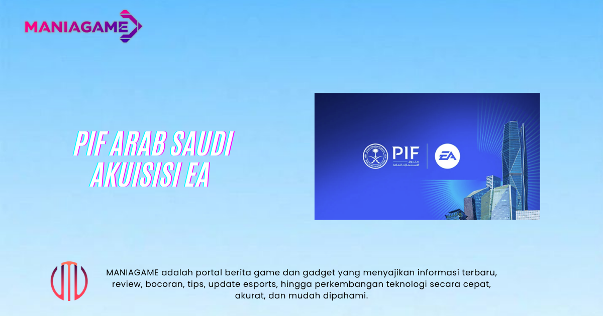 PIF Arab Saudi Resmi Akuisisi EA Senilai Rp896 Triliun