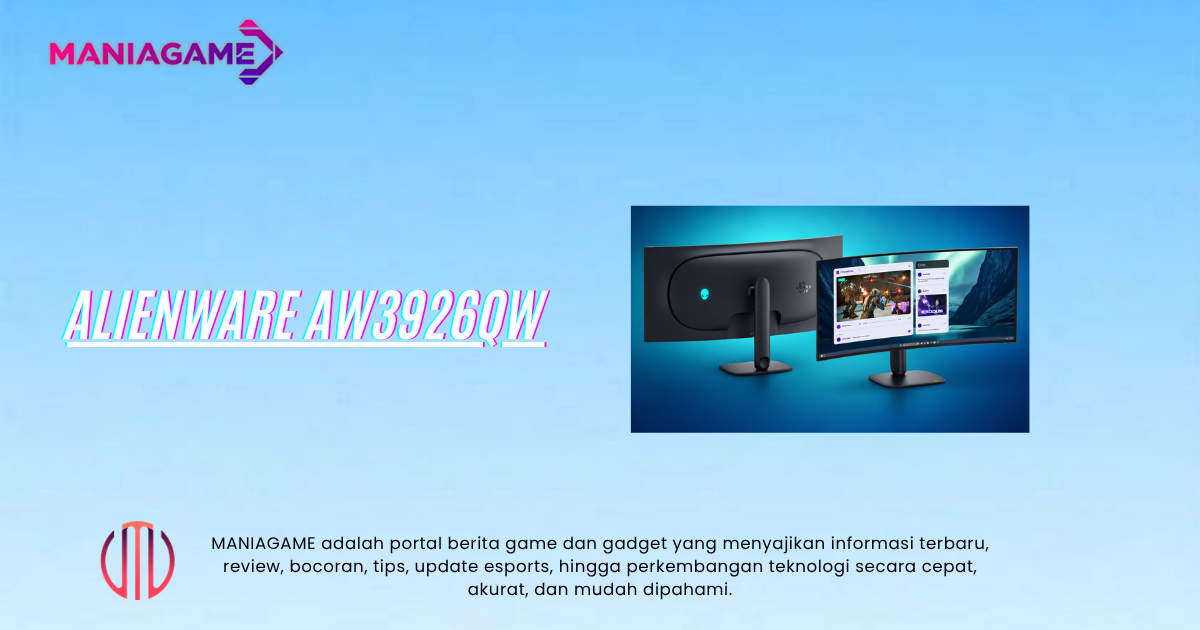 Alienware AW3926QW: Monitor OLED 39 Inci 5K2K 165Hz