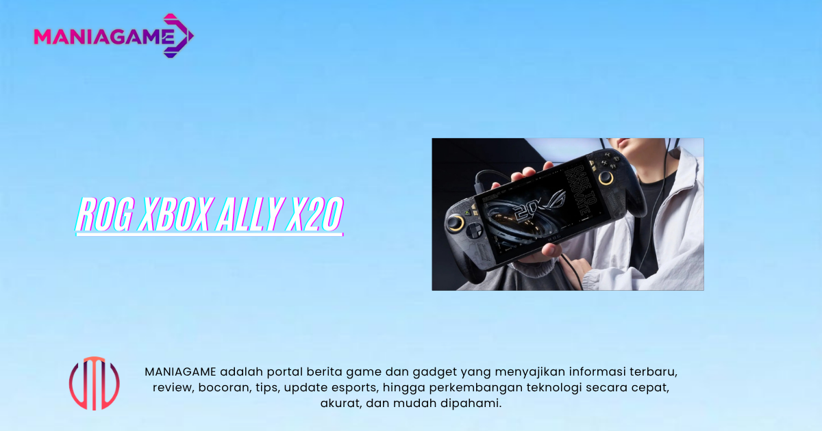 ROG XBOX Ally X20 Bawa Ryzen AI Z2 Extreme ke Indonesia