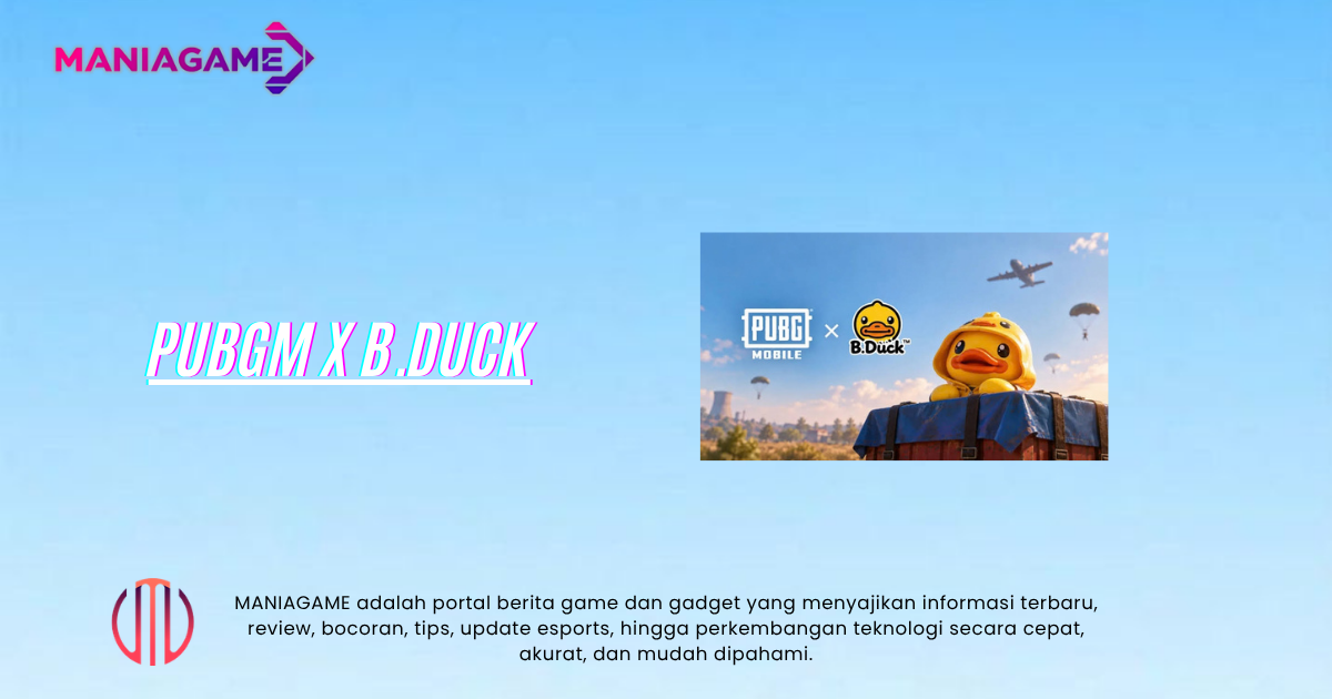 PUBGM x B.Duck Hadirkan Skin Eksklusif dan Map WoW