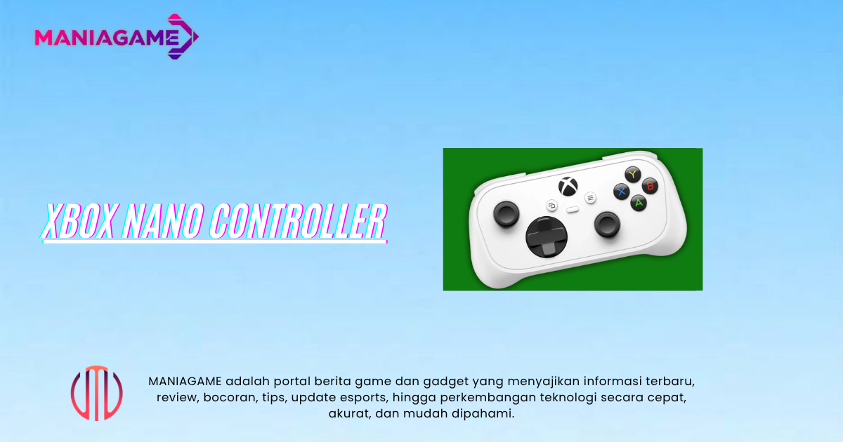 Xbox Nano Controller Punya Bobot 99 Gram dan Baterai Isi Ulang